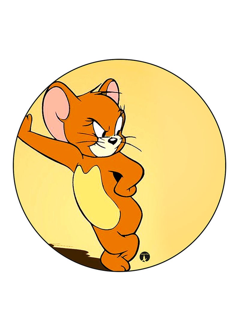 RKN Tom And Jerry Printed Mouse Pad Round  Multicolour