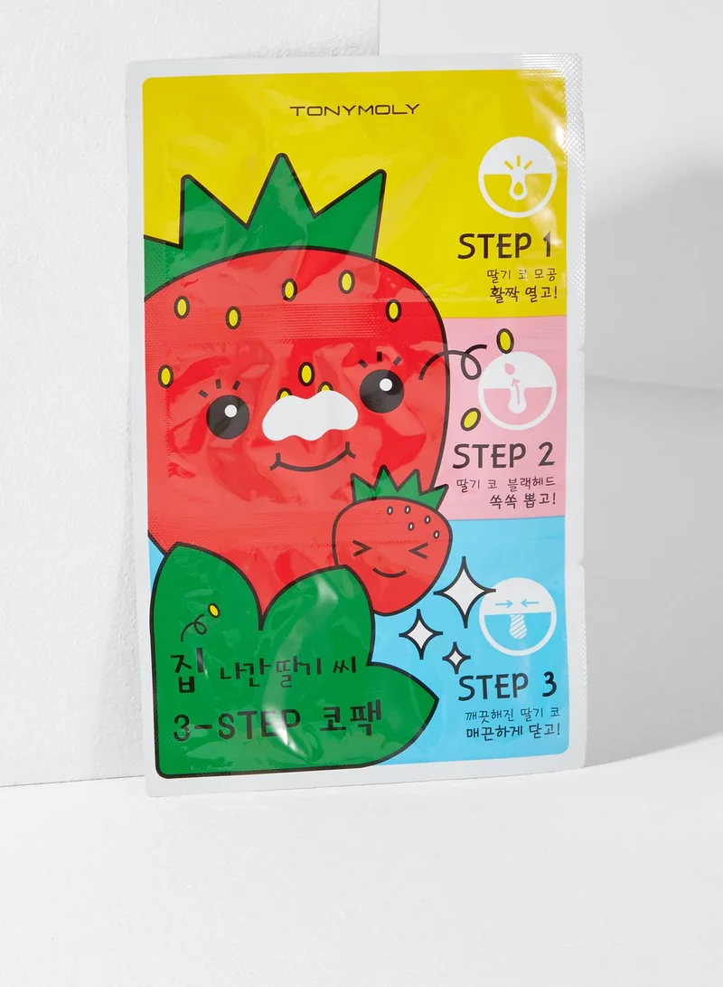 TONYMOLY Runaway Strawberry Seeds Nose Pack