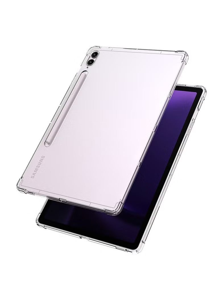 Samsung Galaxy Tab S9 FE Plus 12.4-inch Case Clear, Soft TPU Ultra-Thin Cover, Full Coverage Corner Air-Cushion Shockproof Samsung Galaxy Tab S9 FE Plus - Image 2