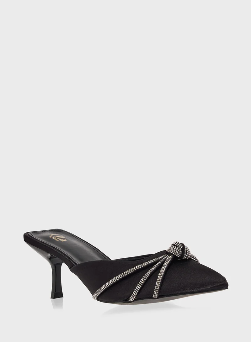 ايلا ليمتد اديشن Diamante Heeled Pump