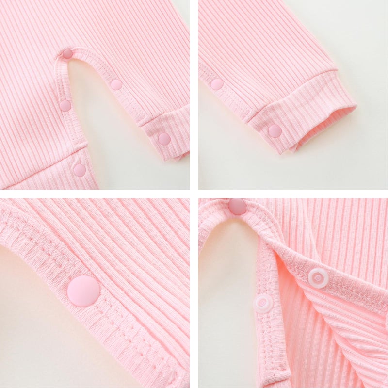 Bibimom Gender Neutral Baby Clothes 0-3 Months Pink Welcome Home Girl Boy Mom Gifts - Image 5