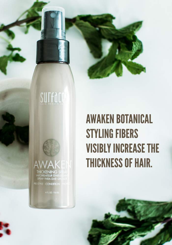 Surface Hair - Awaken Thickening Spray, Pre-Style Conditioning and Protection, 4 Fl. Oz. - Image 3