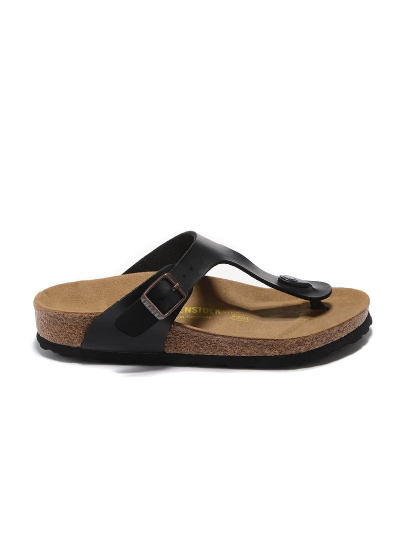 BIRKENSTOCK Gizeh Toe-Post Leather Sandals - Image 4