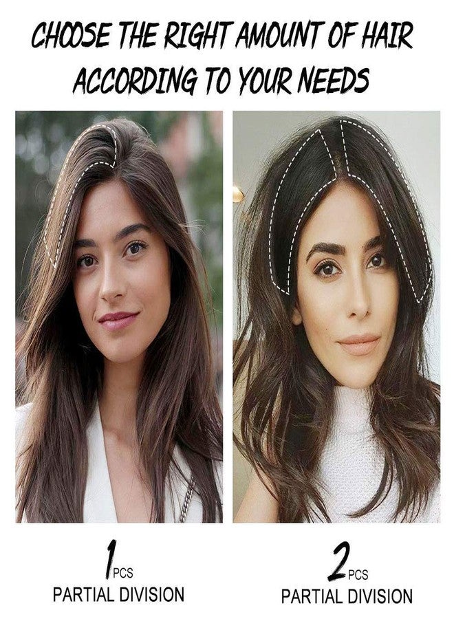 FEIPRO Invisible Hairpin Clip In Human Hair Extensions For Women With Short Hair/thinning Hair Silky Straight One Piece Front Hairpieces Add Hair Volume Fluffy Length Thick 12Inch#1B Natural Black - Image 5
