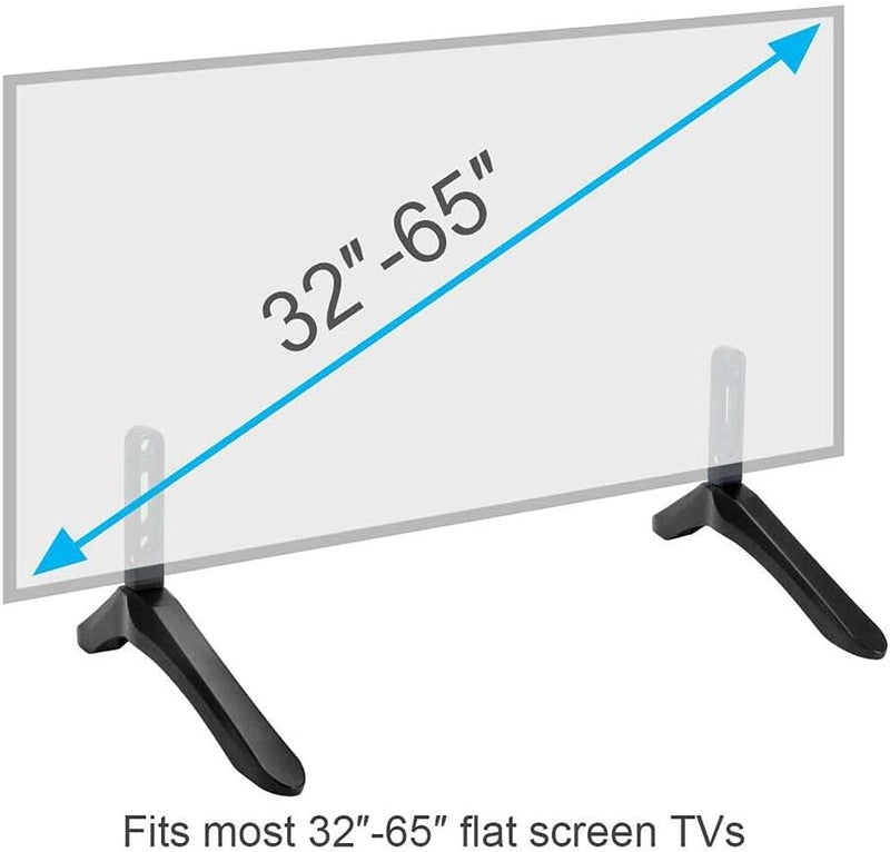 قاعدة قاعدة تلفزيونية عالمية لأشكال شاشة مسطحة من 32 إلى 65 بوصة من أنواع التلفزيونات LED LCD Plasma - Image 5