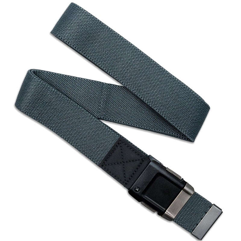 Arcade Belts Motion Belt for Men Women Micro Adjustable Click Lighweight Stretch Belt with Recycled Elastic Webbing CharcoalGunmetal - Image 2