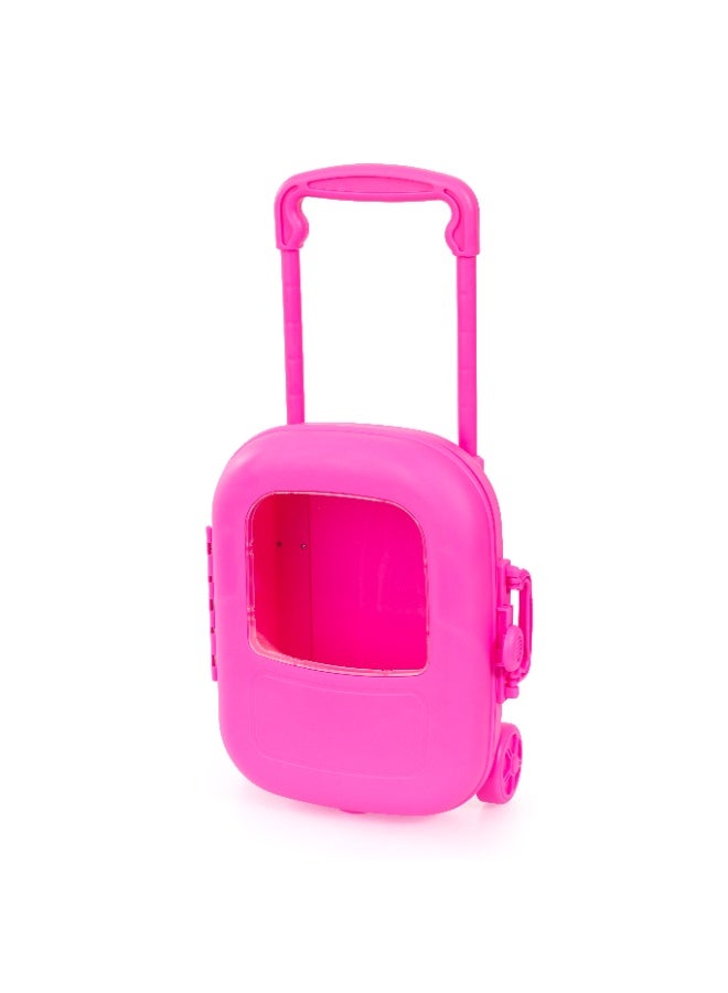 Bayer Design 92805AA Doll with Trolley and Accessories, Playset, Doll Accessories, Suitcase for Closing and Pulling - Image 3