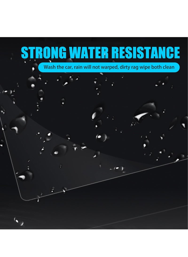 KASTWAVE Auto Door Handle Protective Film, Car Door Handle Scratch Protection Cover Guard Film Stickers, Waterproof TPU Vehicle Handle Stickers, Compatible with Tesla Model Y Model 3  - Image 3