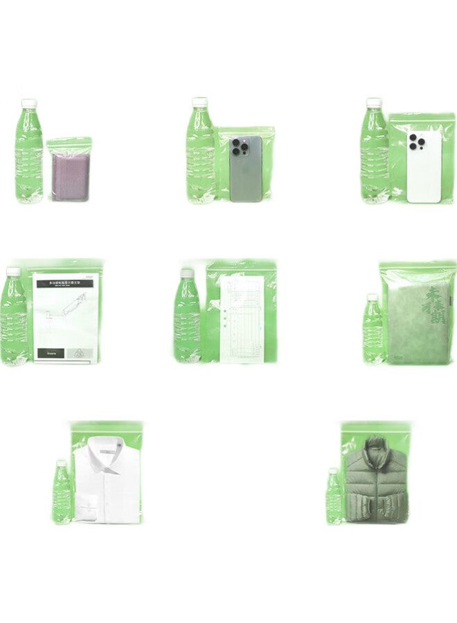 Yessel Yizhixuan Thick Self-Sealing Bags, Size 12 34*45Cm, 100 Pieces, Transparent Large Sealed Food Storage Bags - Image 1