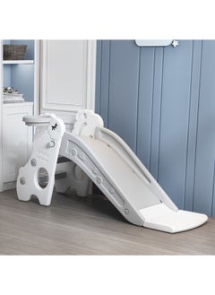 Generic Children's Slide Indoor Household Small Kids Slide for Toddlers Folding Indoor Freestanding Slide Easy Assemble Children Climber Playset Toy Climber Freestanding Toddler Slide Basketball Hoop  - Image 3