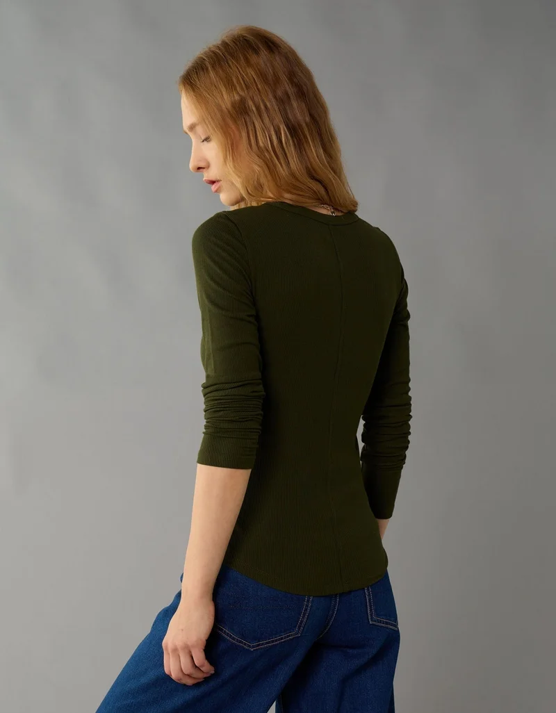 American Eagle AE Long Sleeve Soft &amp; Sexy T-Shirt