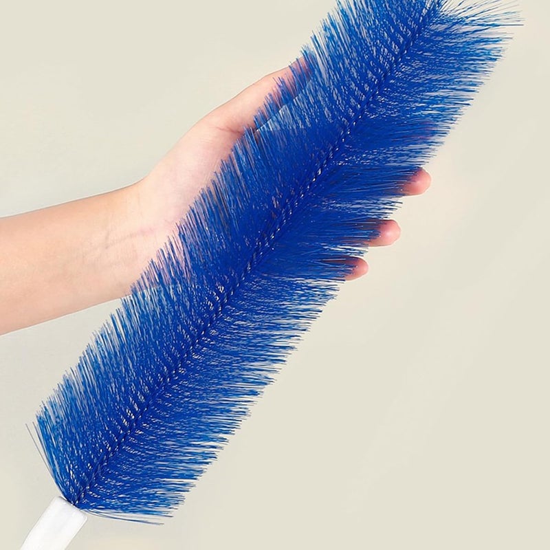 Qancesd 2 Pack Cobweb Dusters, Bendable Fan Cleaning Brush, Flexible Ceiling Fan Cleaner, Dusting Brush for Air Conditioning Shutters Narrow & wide space compatible - Image 4