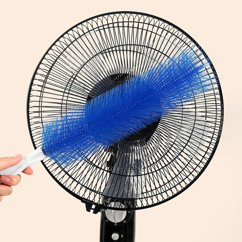 Qancesd 2 Pack Cobweb Dusters, Bendable Fan Cleaning Brush, Flexible Ceiling Fan Cleaner, Dusting Brush for Air Conditioning Shutters Narrow & wide space compatible - Image 5