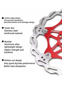 DJC Bike Brake Disc Rotor MTB Floating Brake Disc180mm with 6 bolts Road Bike MTB BMX Steel Aluminum Brake Disc - pzsku/Z5F5A786C1D0F69EA0AA4Z/45/_/1734748979/3de7f03a-3b19-4eb2-835c-5d1e7d6917e5