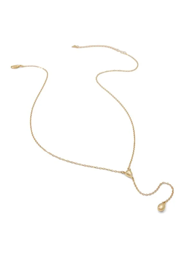 Tetssa Ladies Gold Necklace