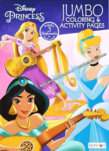 Disney Princess Coloring Book Activity Set for Kids Featuring Disney Princess Encanto Moana and Frozen - Image 5