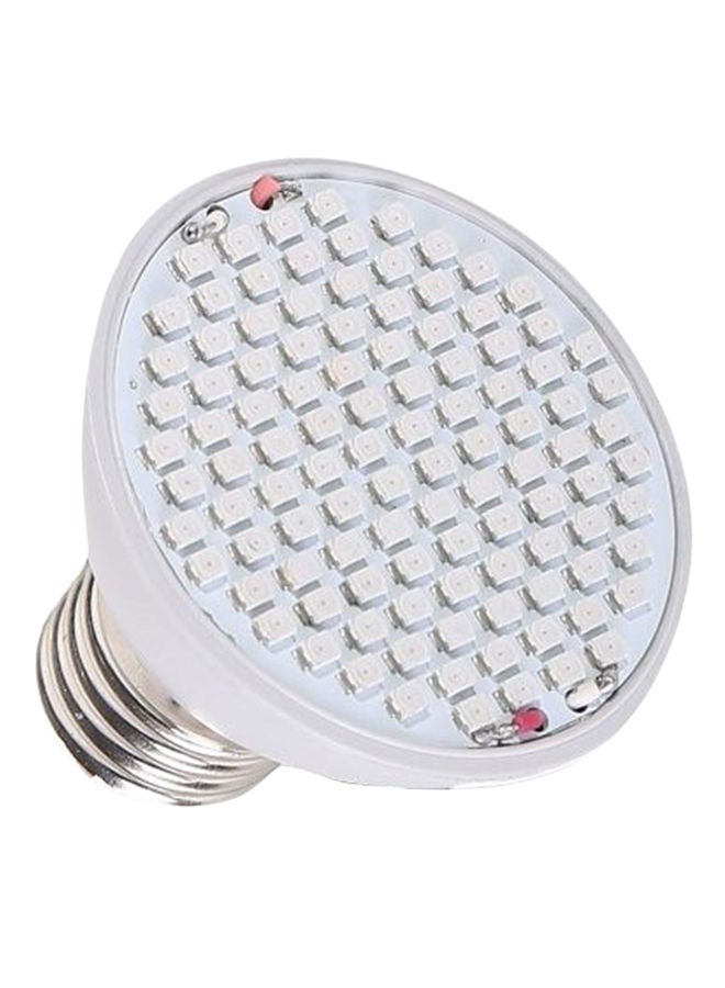 NIBEMINENT 106 LEDs Grow Light For Plants White 8x18centimeter