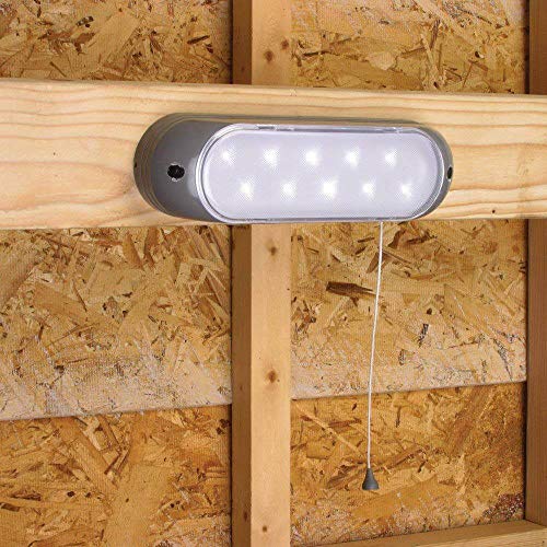 Woods Designers Edge L-949 Rechargeable Solar Shed Lights with 10 Bright LED Bulbs and 16-Foot Extension Cord - Image 3