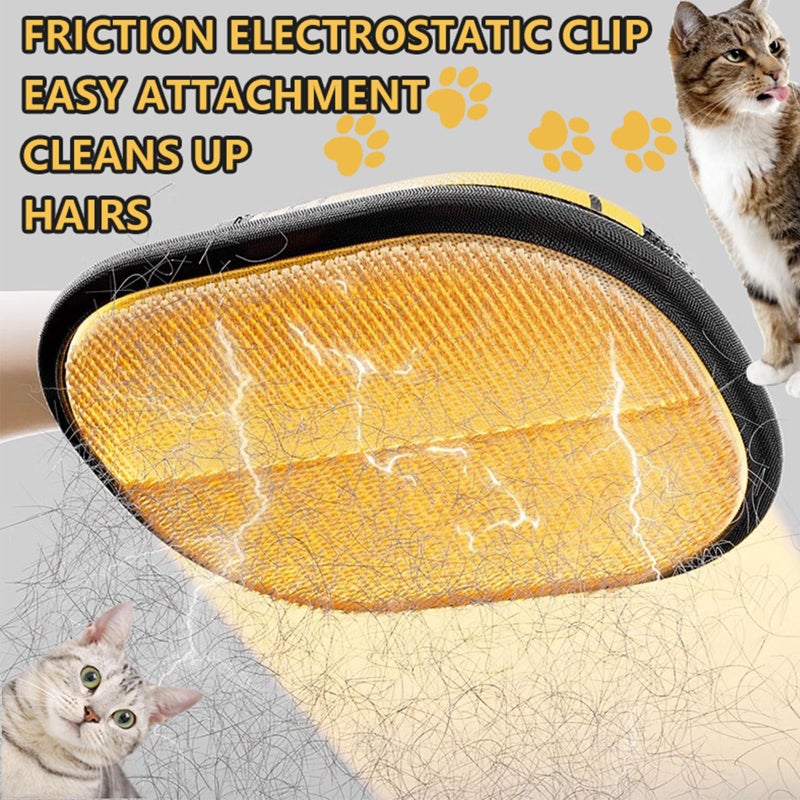 Yostyle Electrostatic Pet Hair Remover Glove - Reusable Electrostatic Pet Hair Removal Gloves for Couch, Carpet, Double Sided Grooming Glove for Cat & Dog Hair, Upgraded Static Removal Tool (2 Pcs) - Image 4