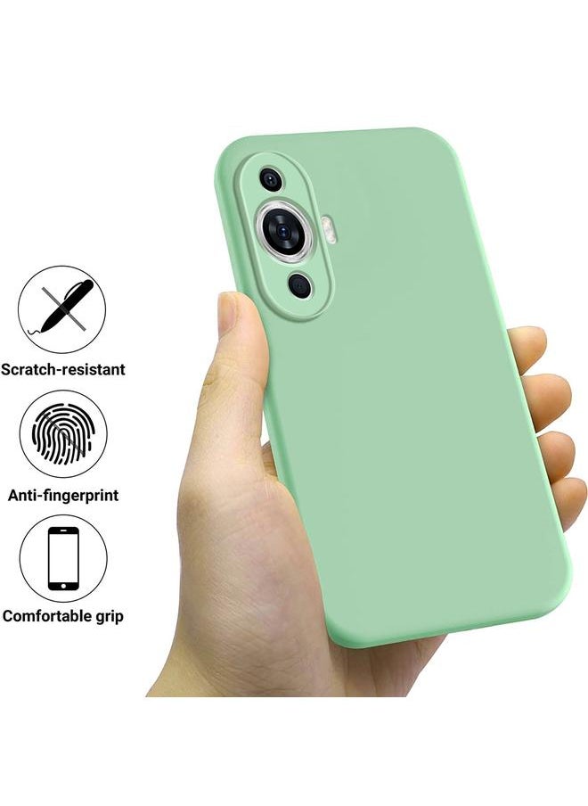 Zaboon - Case For Huawei nova 12 Lite/nova 12 Active Solid Color Liquid Silicone Dropproof Full Coverage Protective Case - Image 1