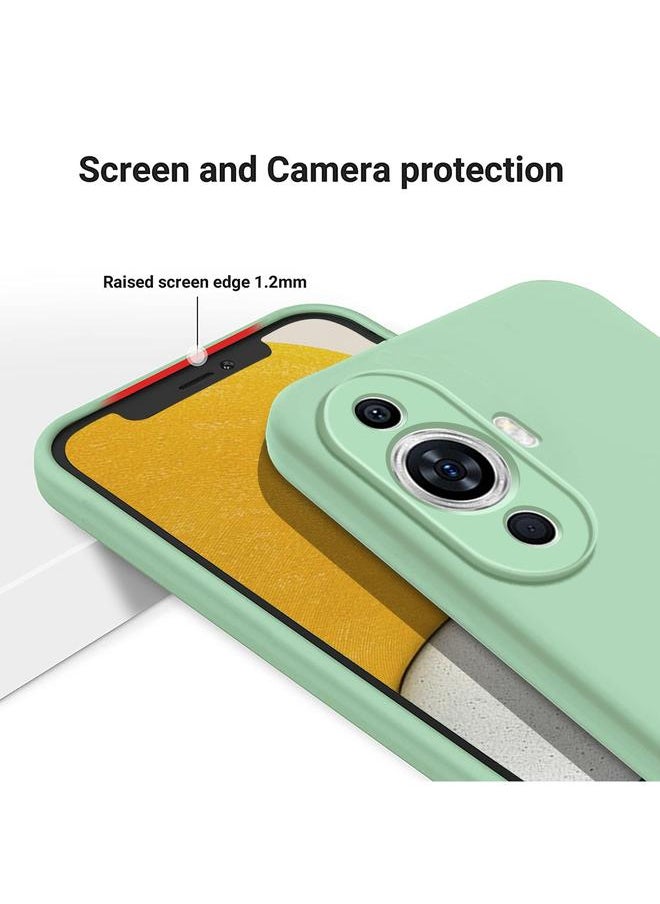 Zaboon - Case For Huawei nova 12 Lite/nova 12 Active Solid Color Liquid Silicone Dropproof Full Coverage Protective Case - Image 1