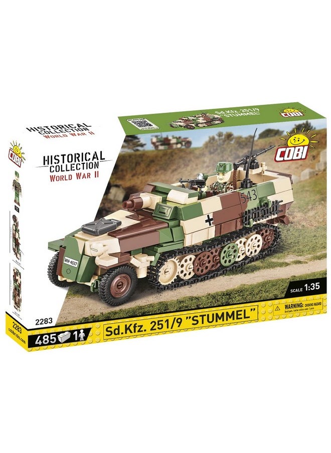 COBI COBI Historical Collection WWII Sd.KFZ. 251/9 STUMMEL Vehicle  - Image 2