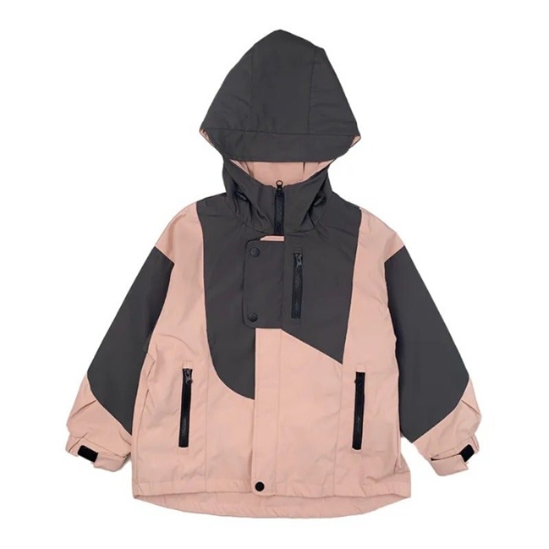 Boys' Coat Children'S Charge Clothes Hooded Middle And Large Children'S Handsome Boys Jacket Trendy Outer Wear - Image 5