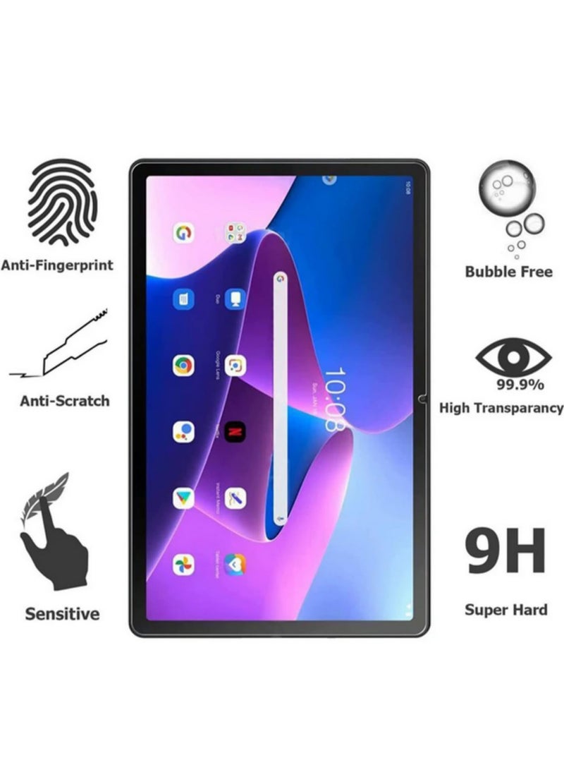 2Pack For Lenovo Tab M10 Plus 3rd Gen Screen Protector 9H Hardness HD Clear Anti Scratch Tempered Glass 10.6 Inch TB128FU TB125FU 2022 Release  - Image 3