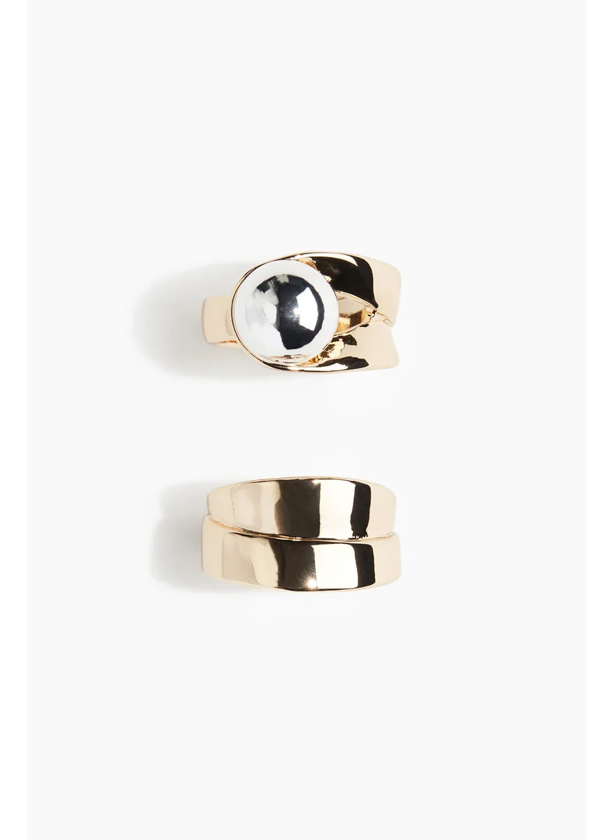 اتش اند ام 2-Pack Rings