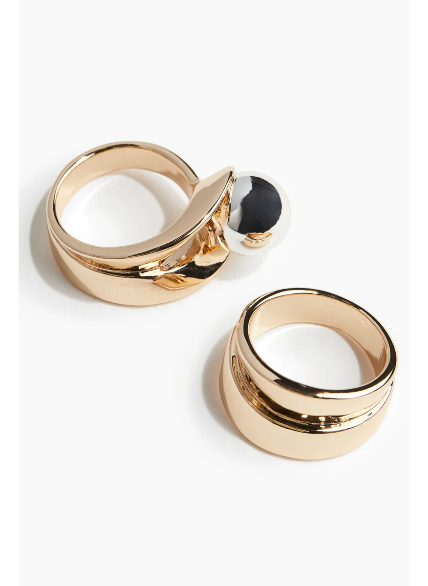 اتش اند ام 2-Pack Rings