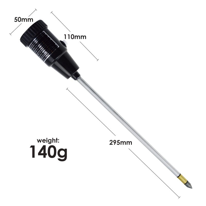 GAIN EXPRESS Soil PH Meter, Soil Moisture Sensor Meter, Soil PH Tester Gardening Tool Kits for Plant, Tree, Soil Tester for Moisture Great for Garden, Lawn, Farm, Indoor & Outdoor Use 295mm Long - Image 3