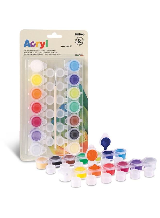PRIMO Pack Of 14 Acrylic Color Set - Image 1