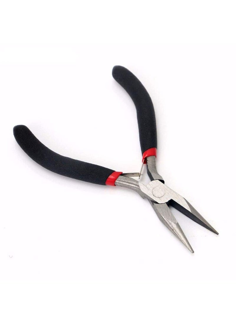 DIY Crafts Diy Crafts CTDIYHI47321 Stainless Steel Needle Nose Pliers for Jewelery Making for Works 8 Pack of 3 Multicolor  - Image 3