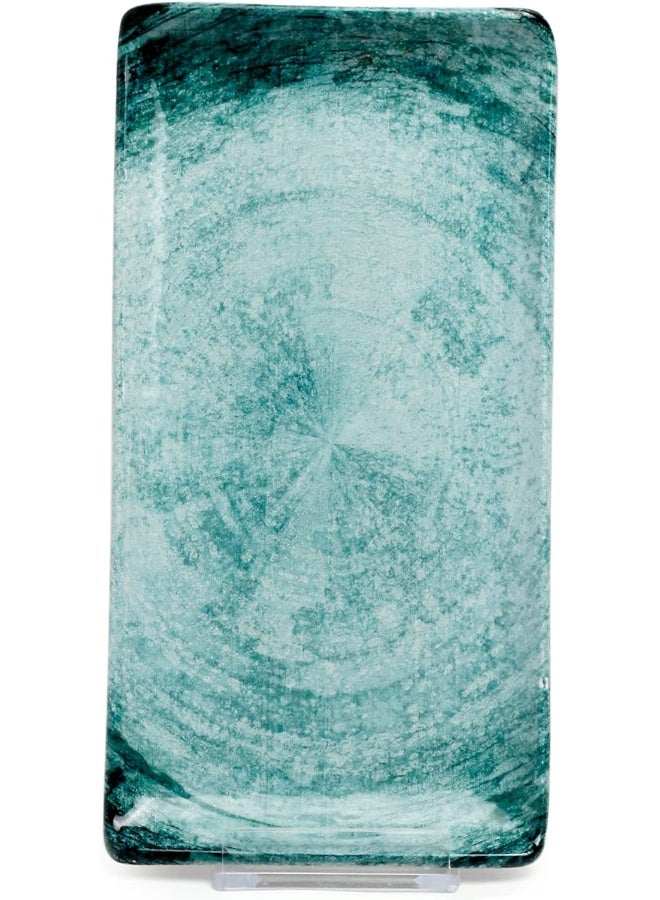 EDESSA طبق تقديم مستطيل من البورسلين لافا - 12.5X27 سم - طبق أنيق وعملية للتقديم - Image 3