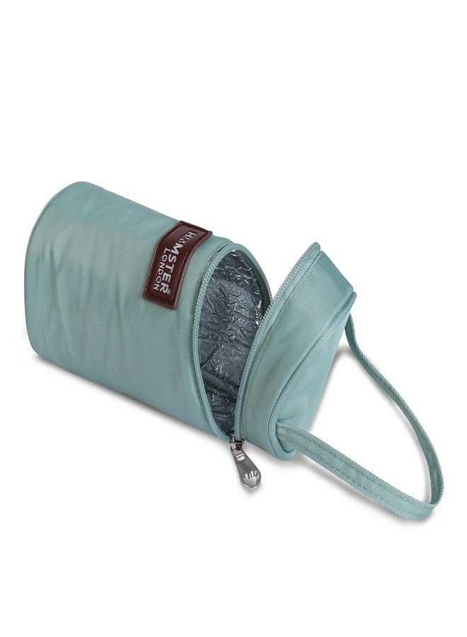 HAMSTER London Changing Bottle Cover, Soft Baby Feeding Bottle Cover with Easy to Hold Strap for 120ml to 150ml Bottles (Green) - Image 2