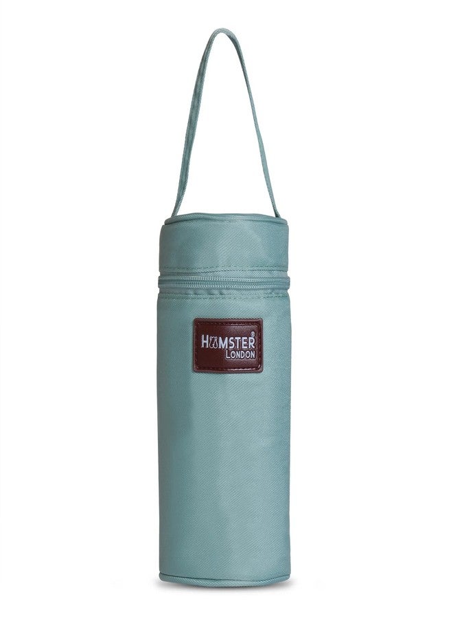 HAMSTER London Changing Bottle Cover, Soft Baby Feeding Bottle Cover with Easy to Hold Strap for 120ml to 150ml Bottles (Green) - Image 1