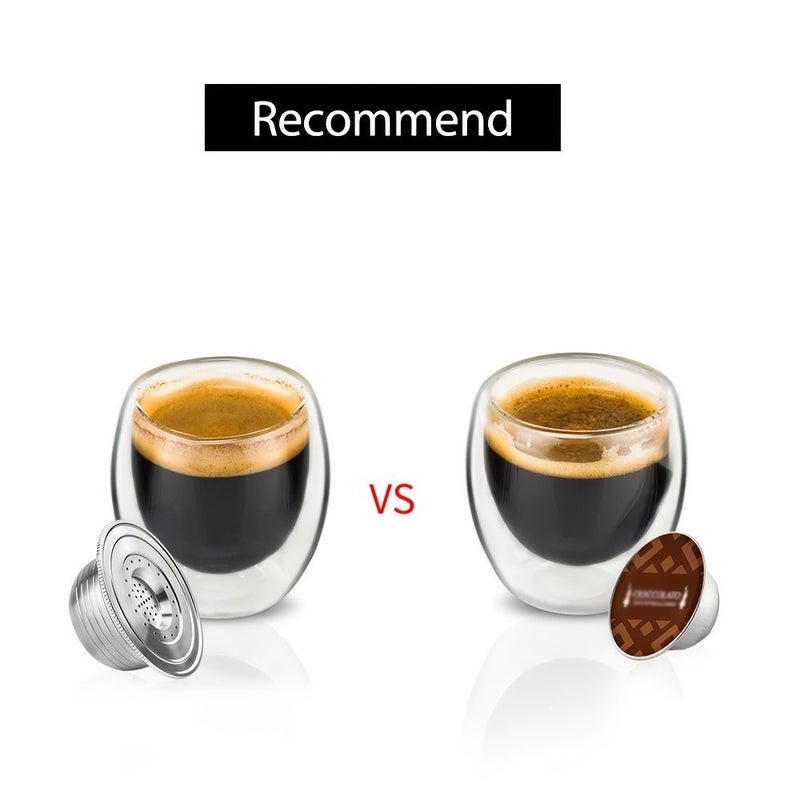 Compatible Reusable Stainless Steel Coffee Filter Shell 1 Capsule - Image 2