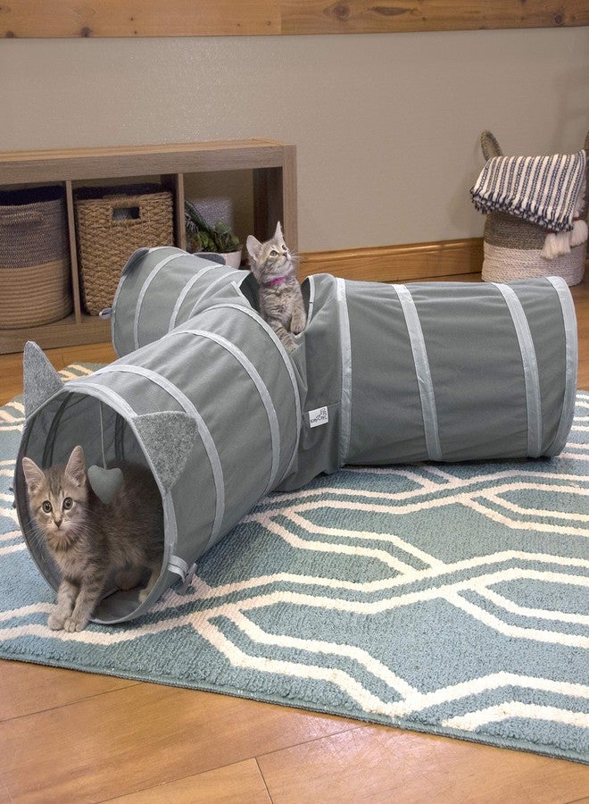 Kitty City Cat Tunnel, Bed, and Toys - Image 3