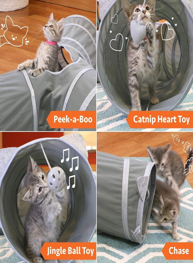 Kitty City Cat Tunnel, Bed, and Toys - Image 2