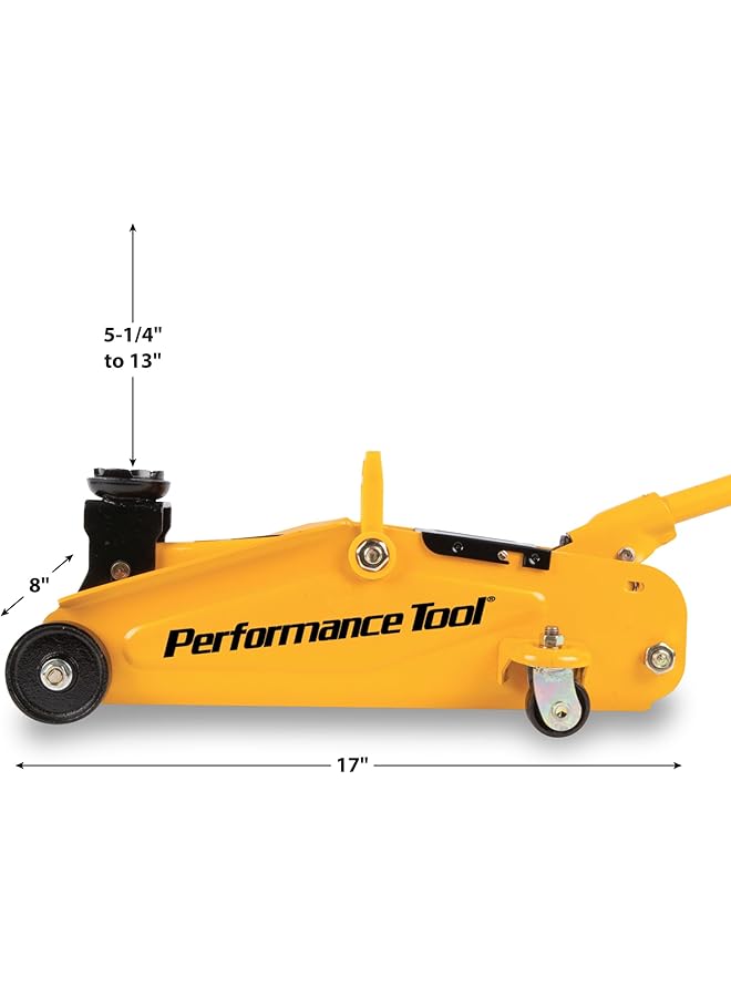 Performance Tool W1606 2 Ton (4,000 Lbs.) Capacity Compact Trolley Jack - Image 3