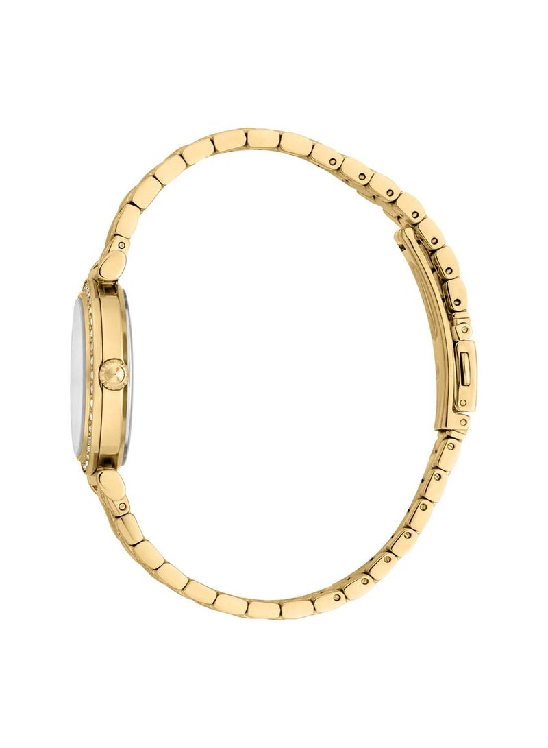 Just Cavalli ساعة يد نسائية دائرية الشكل من الفولاذ المقاوم للصدأ JC1L273M0055 - 30 مم - Image 2