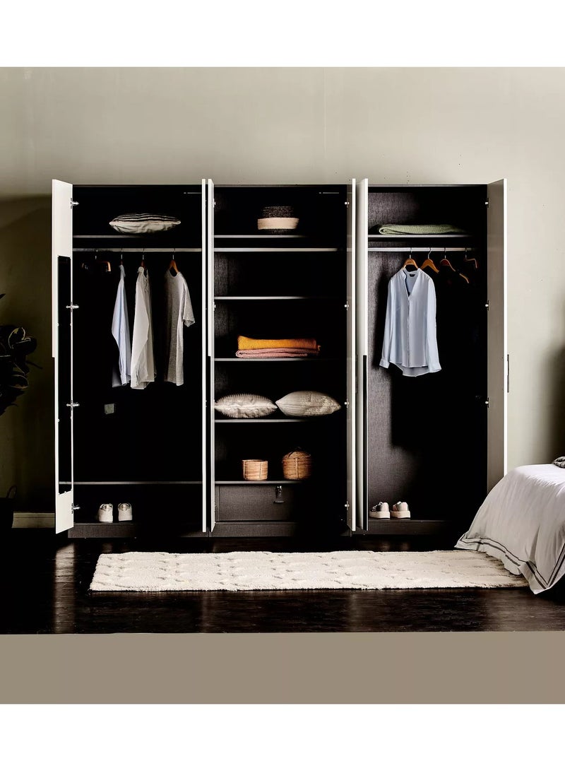 ملاذ هاوس خزانة ملابس بستة أبواب - MZWD009 - 60 طول × 240 ارتفاع × 240 عرض - Image 3