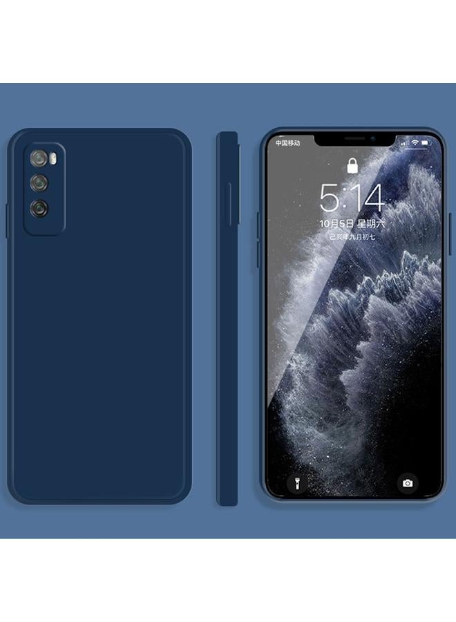 Zaboon Case For Huawei Enjoy 20 Pro Solid Color Imitation Liquid Silicone Straight Edge Dropproof Full Coverage Protective Case - Image 1