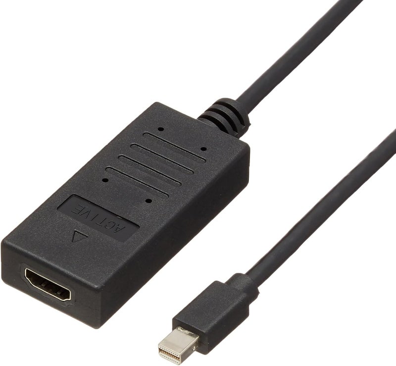 VisionTek Mini DisplayPort to HDMI 4K Active Adapter, Male to Female, for MacBook Pro, Macbook Air, Mac Mini, Microsoft Surface Pro 3/4, Desktop Graphics and More (900691) - Image 2