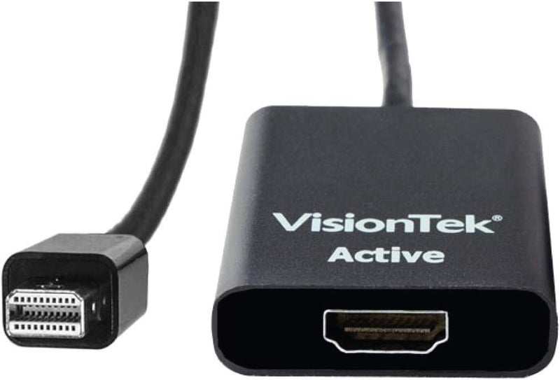 VisionTek Mini DisplayPort to HDMI 4K Active Adapter, Male to Female, for MacBook Pro, Macbook Air, Mac Mini, Microsoft Surface Pro 3/4, Desktop Graphics and More (900691) - Image 4