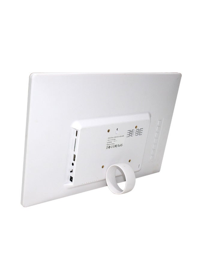 High-definition 14-14.1 Inch Digital Photo Frame Electronic Album Advertising Machine Logo Customizable-Color:14inch White Tn Screen - Image 5