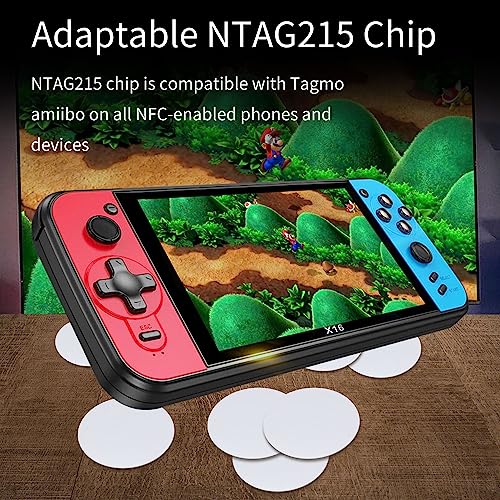 Timeskey NFC 20 pcs NFC Tags NFC Stickers NTAG215 NFC Tag Sticker NFC Sticker Programmable NFC Chip Home Assistant NFC Tags with Adhesive Back, Compatible with TagMo and NFC Enabled Devices - Image 2