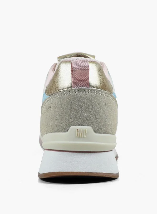 Gap CREAM Women Wonder Spirit S Lace-Up Ankle Sneakers for Women | Best Price UAE