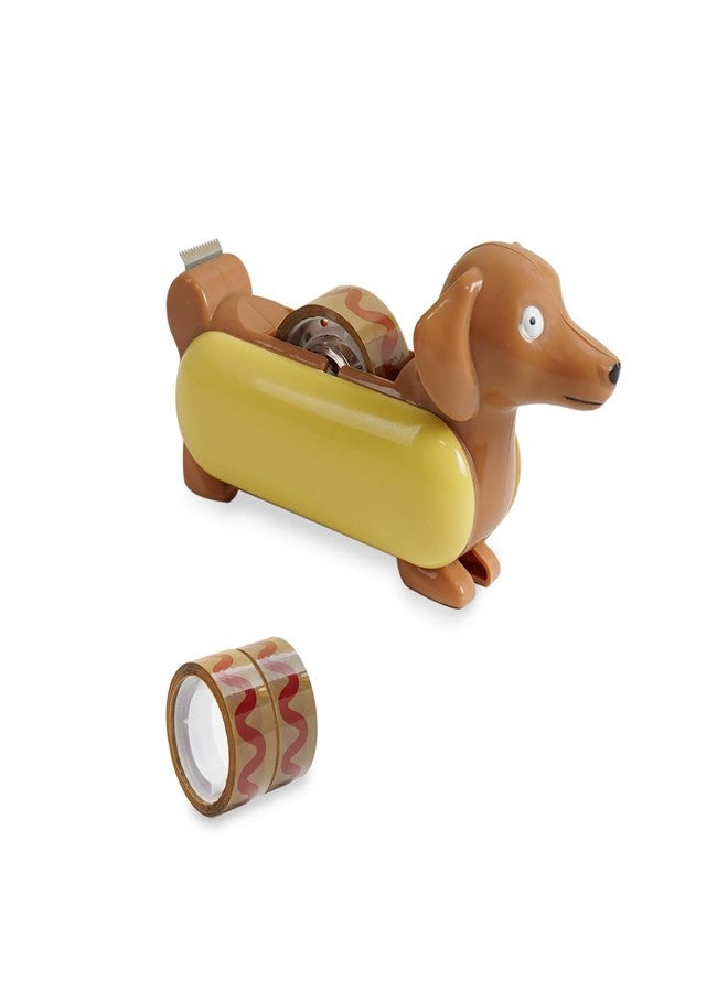 YOBRO Animal Mini Tape Dispenser Hot, The Tastiest Way to Stick Things Together, Mini Animal Stationery for Home Office, Cute and Funny Desk Supplies Gift for Kids Adults (WSG12565) - Image 1
