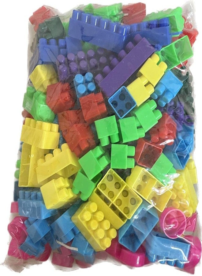 Prosper 200+ Blocks with 38 Wheels Small Size Building Blocks with Wheel Age 2+ | Smart Activity Fun Blocks Multi Color Building Bricks for Kids | 200 + Building Blocks | Toys for Kids Multicolor - Image 2